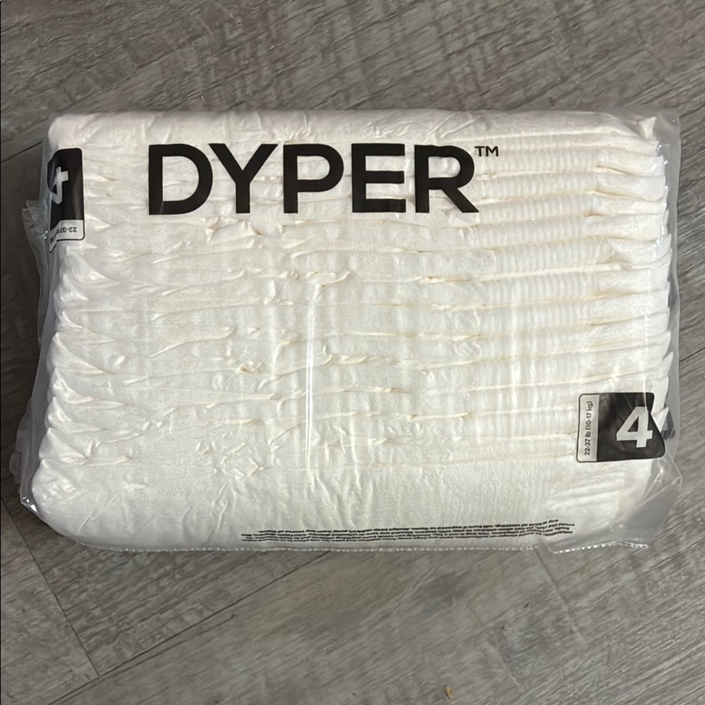 Dyper Bamboo diapers 4t